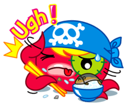 Jackie Octopus 2 (English Edition) sticker #1597477