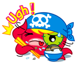 Jackie Octopus 2 (English Edition) sticker #1597477