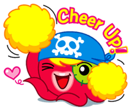 Jackie Octopus 2 (English Edition) sticker #1597482