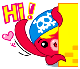 Jackie Octopus 2 (English Edition) sticker #1597485