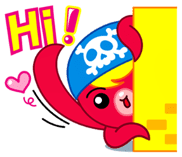Jackie Octopus 2 (English Edition) sticker #1597485