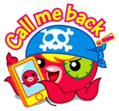 Jackie Octopus 2 (English Edition) sticker #1597488