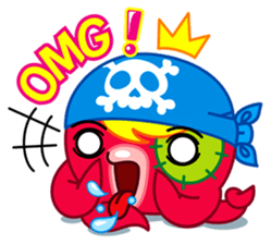 Jackie Octopus 2 (English Edition) sticker #1597492