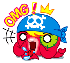 Jackie Octopus 2 (English Edition) sticker #1597492