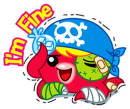 Jackie Octopus 2 (English Edition) sticker #1597496