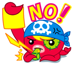 Jackie Octopus 2 (English Edition) sticker #1597499