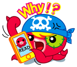 Jackie Octopus 2 (English Edition) sticker #1597501
