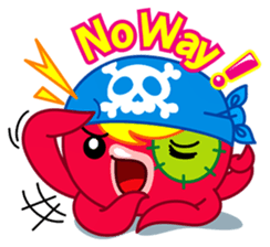 Jackie Octopus 2 (English Edition) sticker #1597504