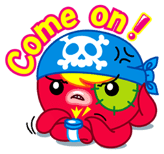 Jackie Octopus 2 (English Edition) sticker #1597505