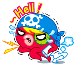 Jackie Octopus 2 (English Edition) sticker #1597510