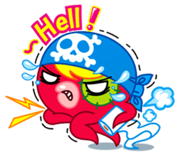 Jackie Octopus 2 (English Edition) sticker #1597510