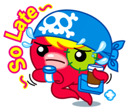 Jackie Octopus 2 (English Edition) sticker #1597511