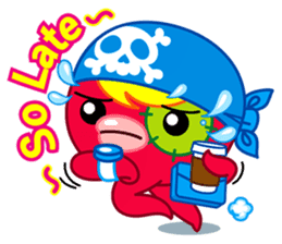 Jackie Octopus 2 (English Edition) sticker #1597511