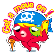 Jackie Octopus 2 (English Edition) sticker #1597512