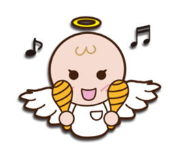 The Devil and Angel (angel ver.) sticker #1597554