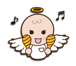 The Devil and Angel (angel ver.) sticker #1597554