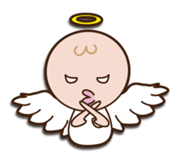 The Devil and Angel (angel ver.) sticker #1597556