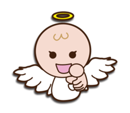 The Devil and Angel (angel ver.) sticker #1597557