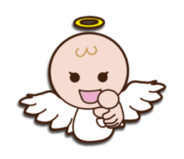The Devil and Angel (angel ver.) sticker #1597557