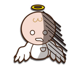 The Devil and Angel (angel ver.) sticker #1597565