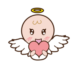The Devil and Angel (angel ver.) sticker #1597568