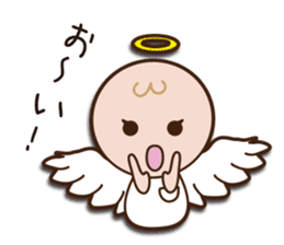 The Devil and Angel (angel ver.) sticker #1597569