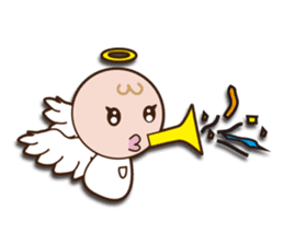The Devil and Angel (angel ver.) sticker #1597573