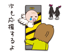 The Devil and Angel (angel ver.) sticker #1597582