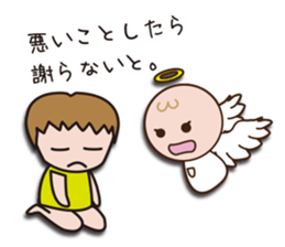 The Devil and Angel (angel ver.) sticker #1597583