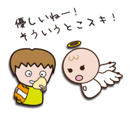 The Devil and Angel (angel ver.) sticker #1597585