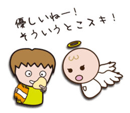 The Devil and Angel (angel ver.) sticker #1597585