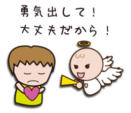 The Devil and Angel (angel ver.) sticker #1597587