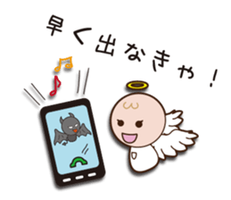 The Devil and Angel (angel ver.) sticker #1597591