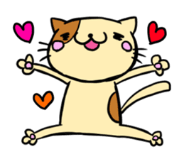 Simple and convenient cat stamp sticker #1597595