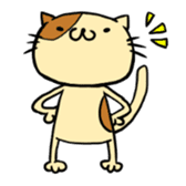 Simple and convenient cat stamp sticker #1597607