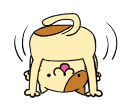 Simple and convenient cat stamp sticker #1597608