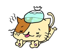 Simple and convenient cat stamp sticker #1597609