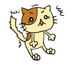 Simple and convenient cat stamp sticker #1597611