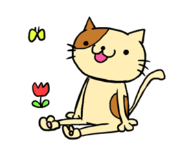 Simple and convenient cat stamp sticker #1597612