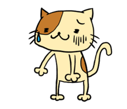 Simple and convenient cat stamp sticker #1597619