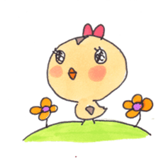 Happy life of suzuko and emily sticker #1597754
