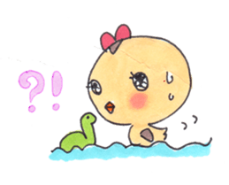 Happy life of suzuko and emily sticker #1597756