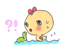 Happy life of suzuko and emily sticker #1597756