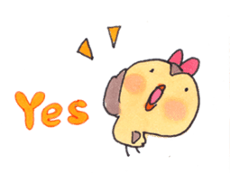 Happy life of suzuko and emily sticker #1597765