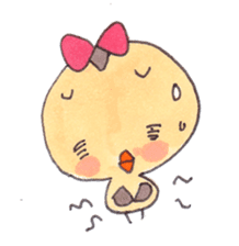 Happy life of suzuko and emily sticker #1597770