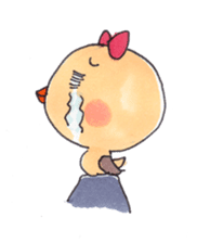 Happy life of suzuko and emily sticker #1597771