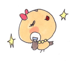 Happy life of suzuko and emily sticker #1597772