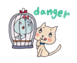 Happy life of suzuko and emily sticker #1597783