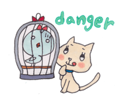 Happy life of suzuko and emily sticker #1597783