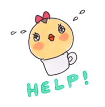 Happy life of suzuko and emily sticker #1597785